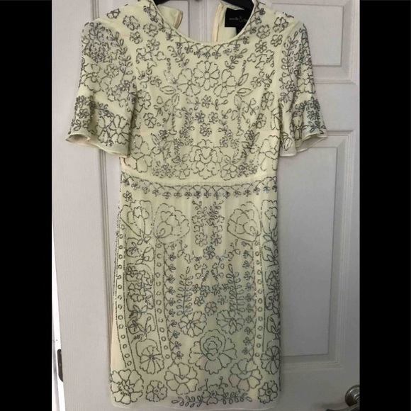 Needle & Thread Linear Motif Embellished Dress - Picture 7 of 8